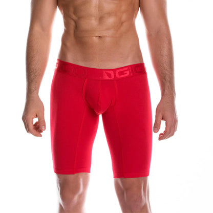 Cautious Red Trunk Long by Gigo Underwear