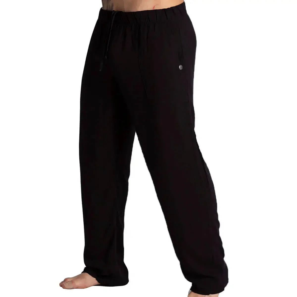 Chalis Black Pants front view by Gigo Underwear