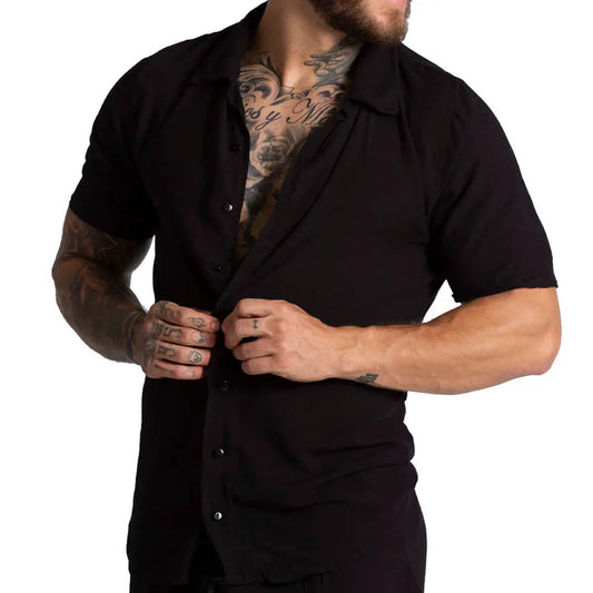 CHALIS BLACK SHIRT