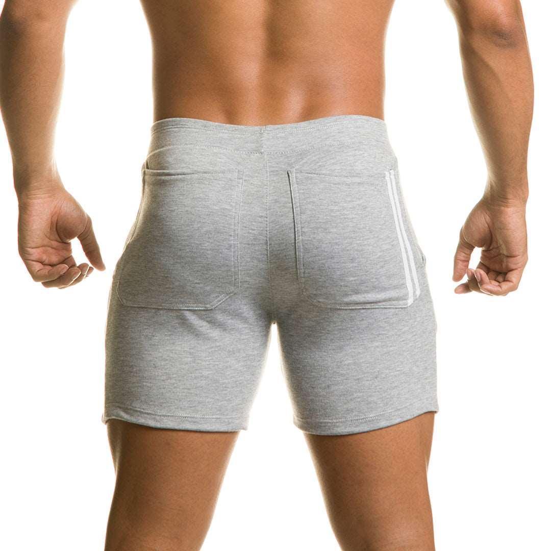 CHARI GRAY SHORT - Gigo Underwear