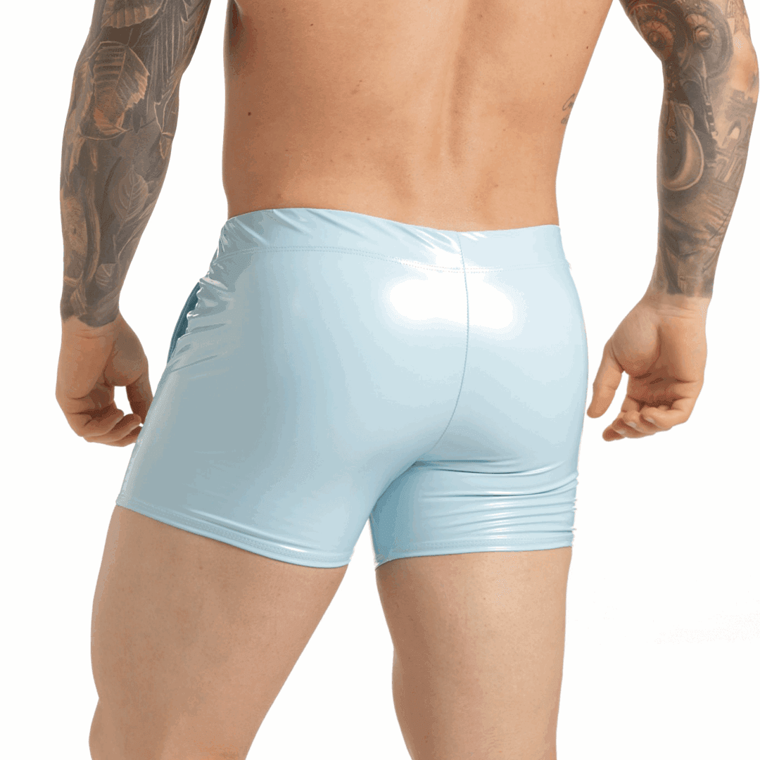 CHAROL BLUE HOTSHORT - Gigo Underwear