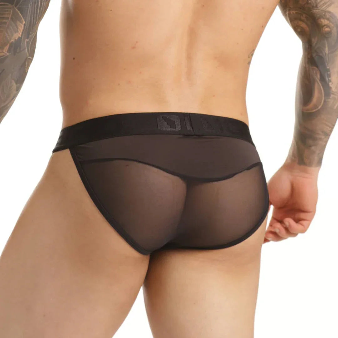 Clandestine Brief on model by Gigo Underwear