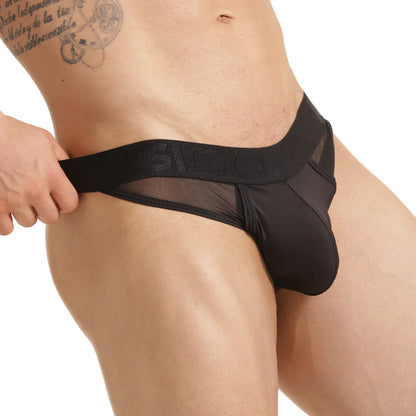 Clandestine Brief Gstring on model by Gigo Underwear