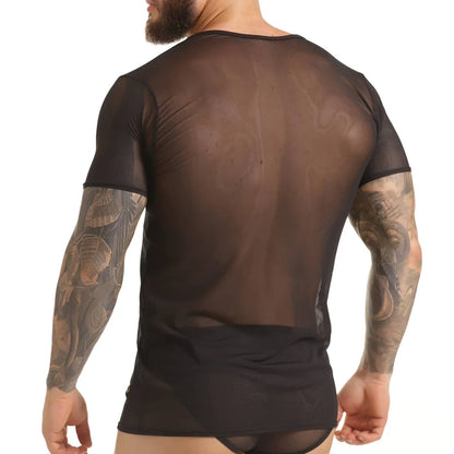 Clandestine Tshirt back view by Gigo Underwear