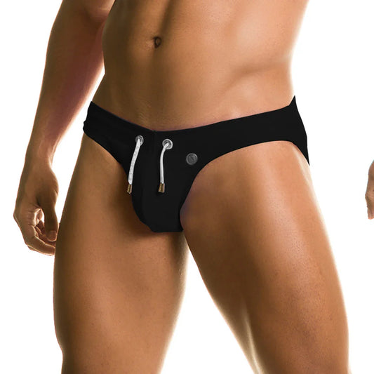 Classic Black Swim Brief by Gigo Underwear
