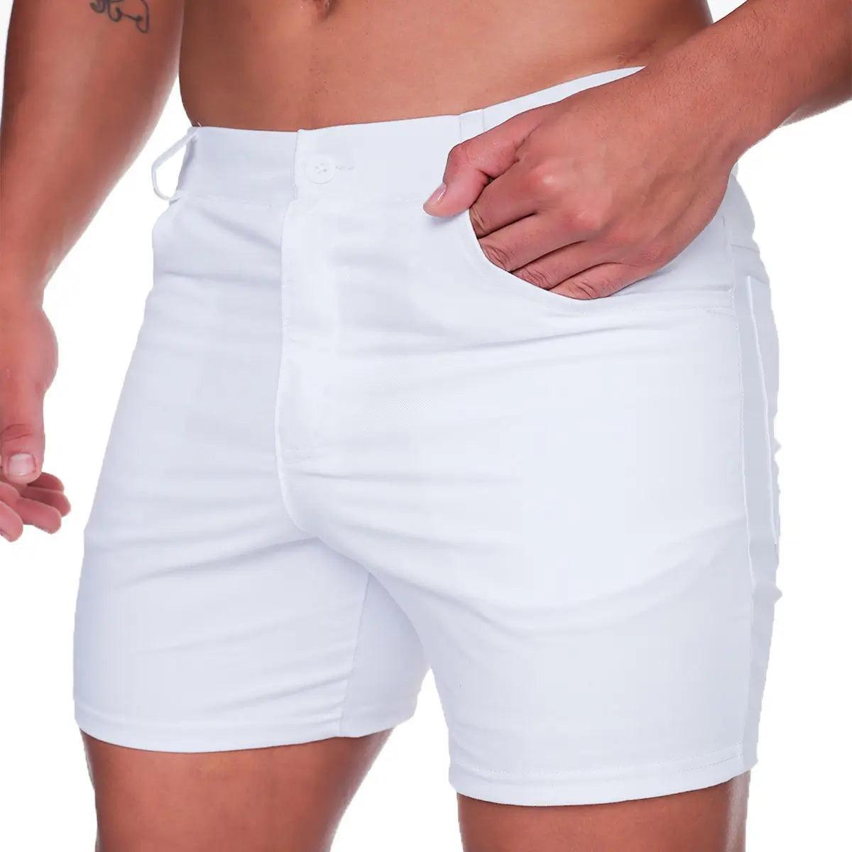 CLASSIC FOREVER WHITE SHORT - Gigo Underwear