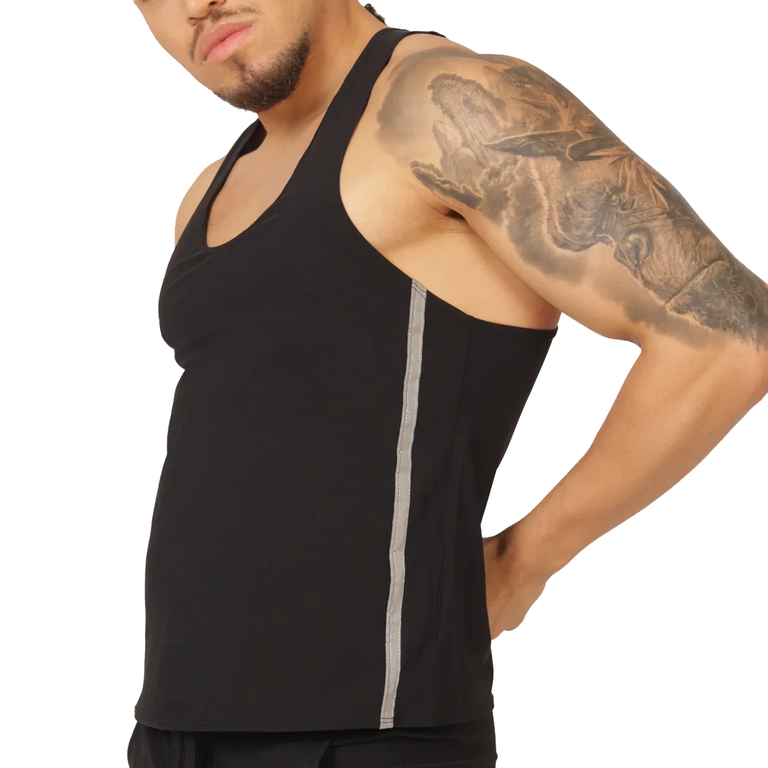 Club Black Tank by Gigo Underwear