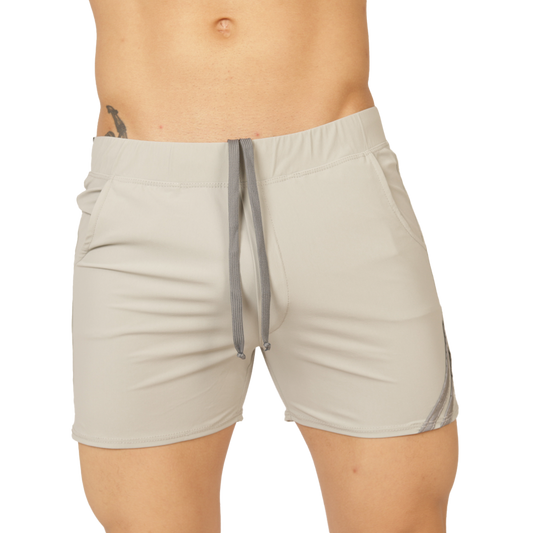 CLUB GRAY SHORT - Men's Sports Tank Top in Trendy Colors