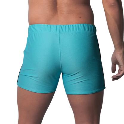 Cookie Blue Short back view by Gigo Underwear