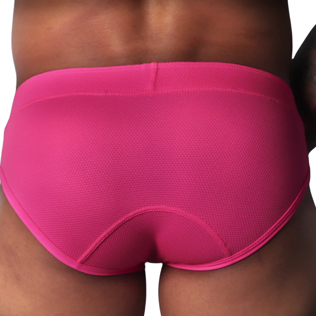 Cookie Fuchsia Brief back view by Gigo Underwear