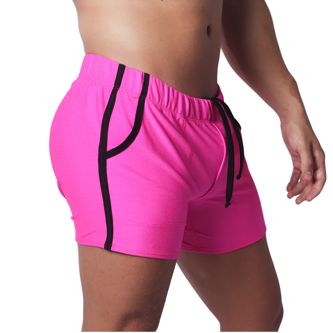 Cookie Fuchsia Short front view by Gigo Underwear