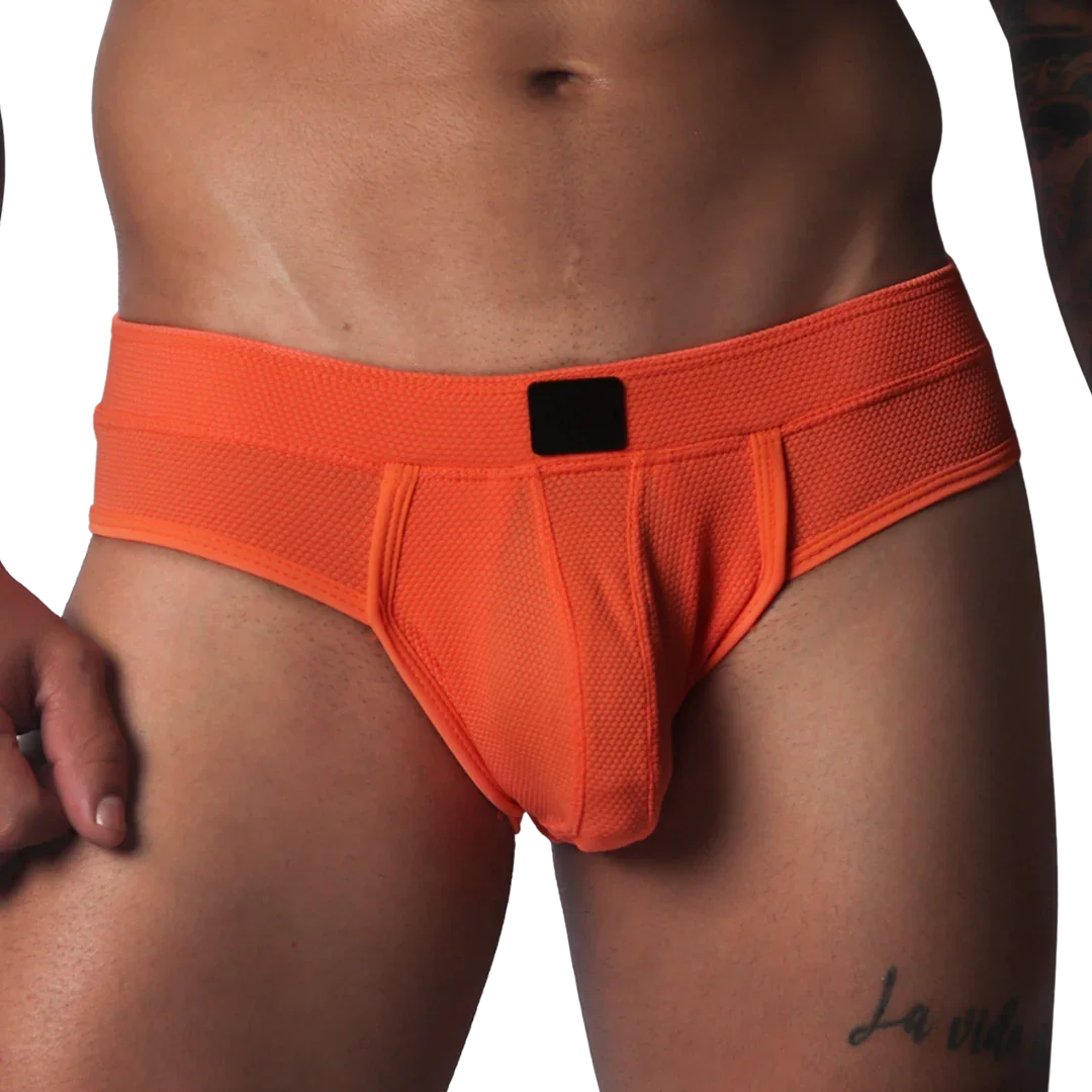 Cookie Orange Brief Jock by Gigo Underwear