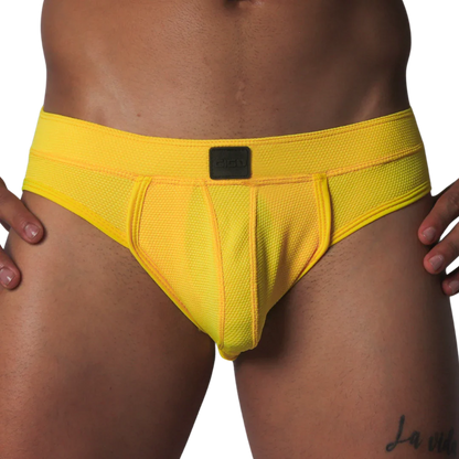 Cookie Yellow Brief Jock by Gigo Underwear
