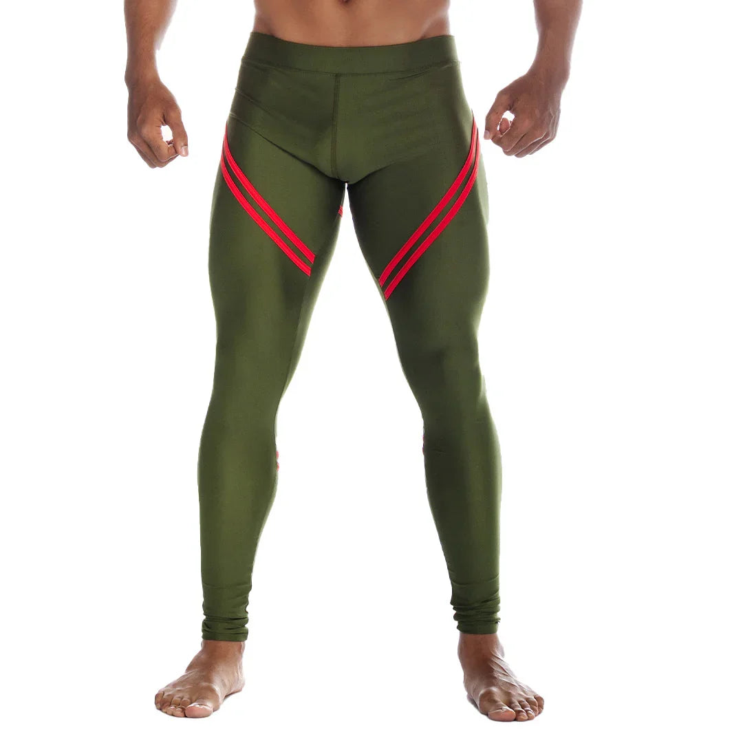 Core Green Leggins by Gigo Underwear