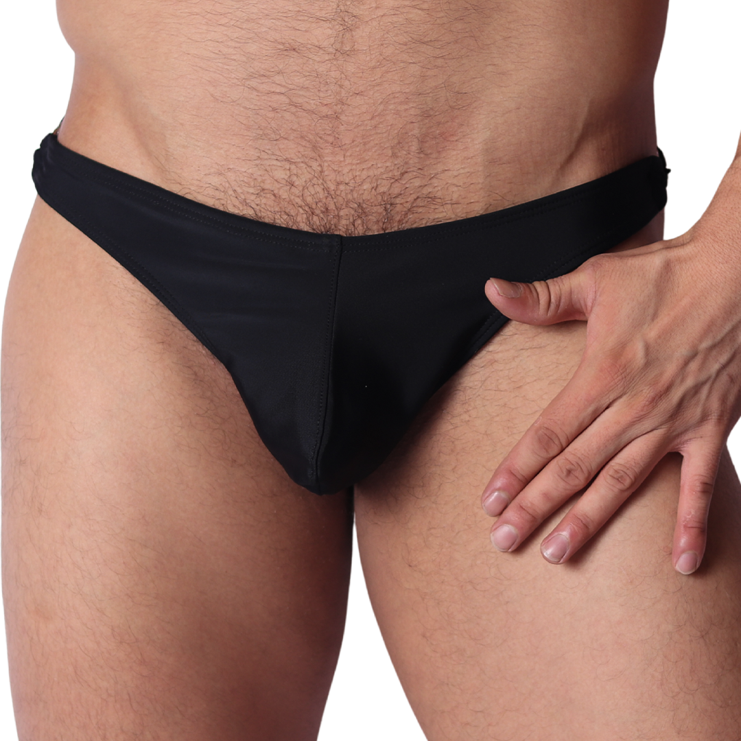 Dinamic Black Swim G String by Gigo Underwear
