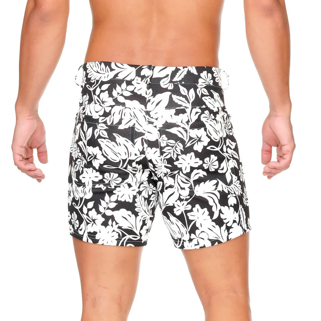 Dynasty Black Short back view by Gigo Underwear