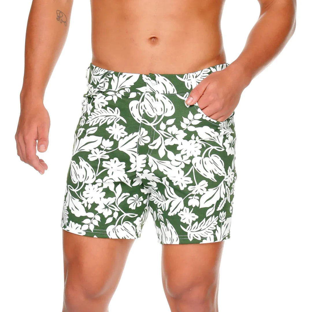 Dynasty Green Short by Gigo Underwear