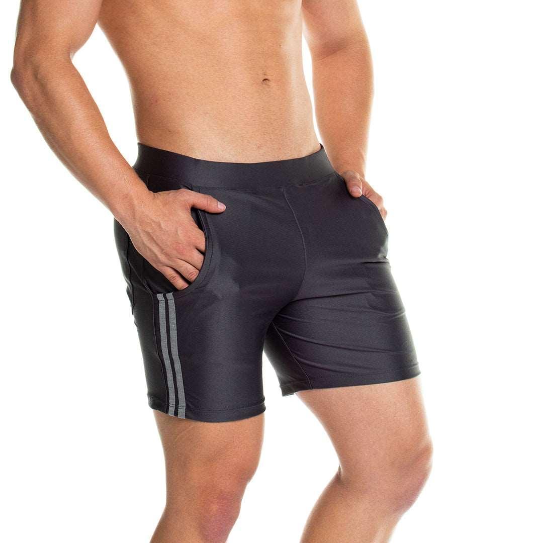 ENERGETIC GRAY SHORT - Gigo Underwear