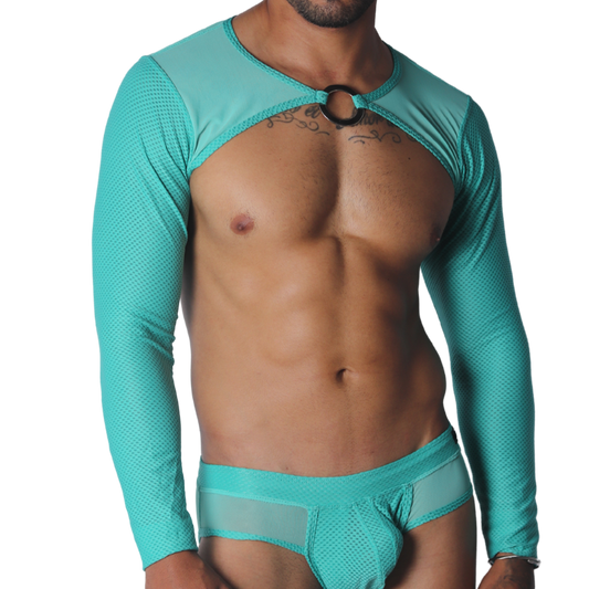 Evocative Aqua Harness by Gigo Underwear