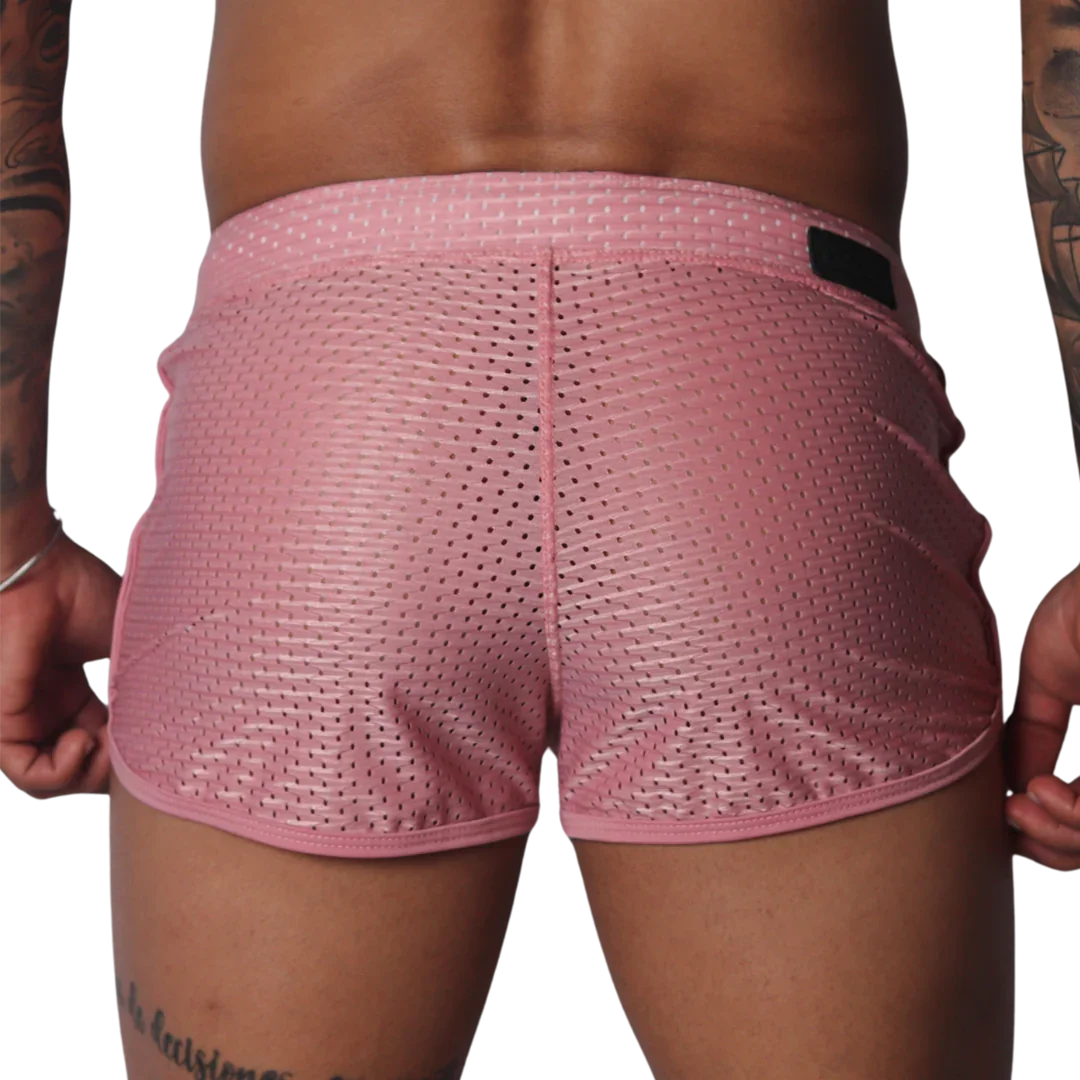 Exit Pink Short back view by Gigo Underwear