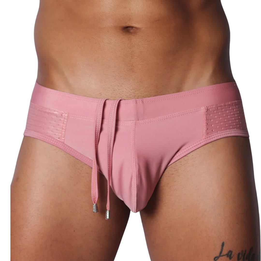 Exit Pink Swim Brief by Gigo Underwear