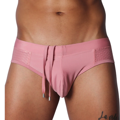 Exit Pink Swim Brief by Gigo Underwear