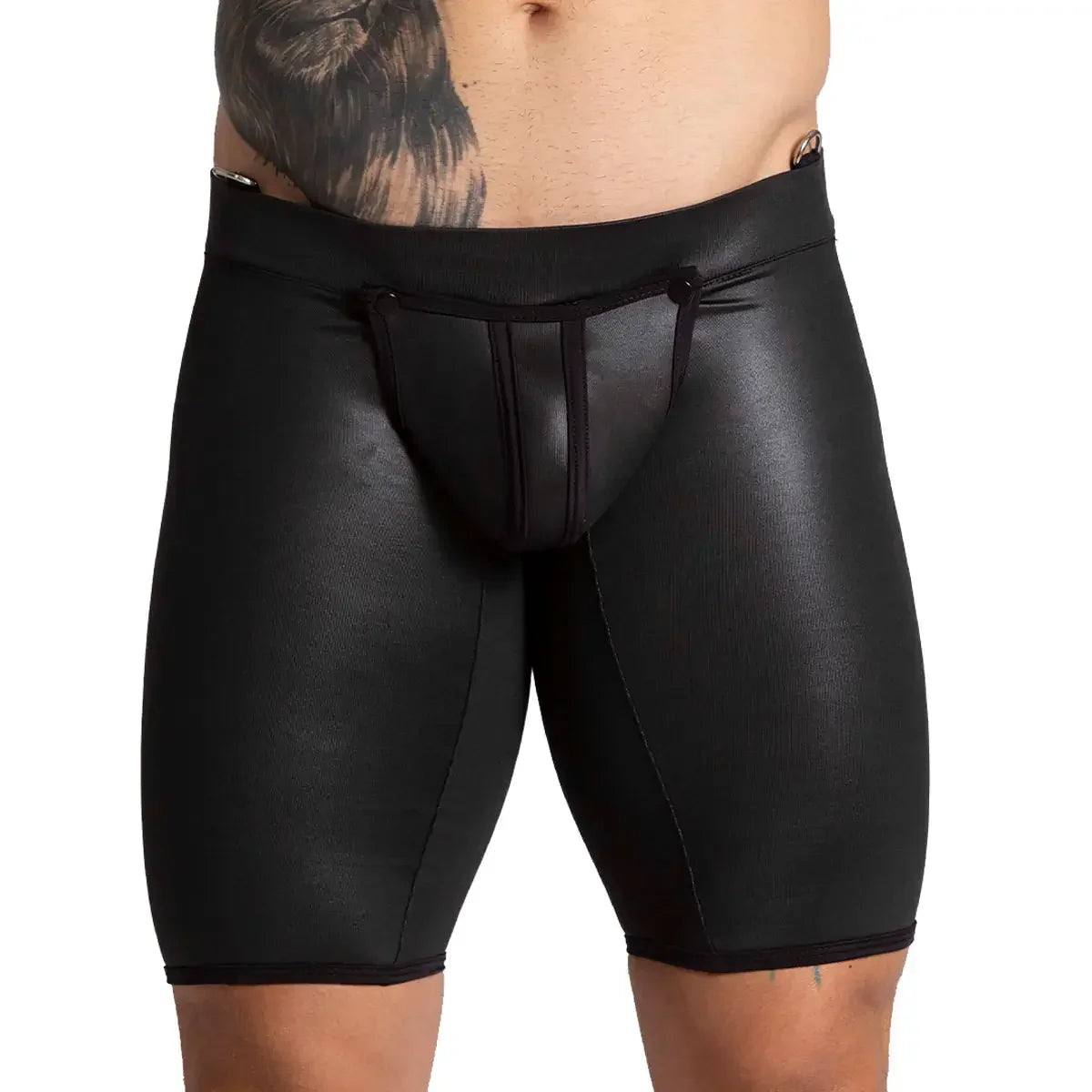 F Fetish Black Trunk Long by Gigo Underwear