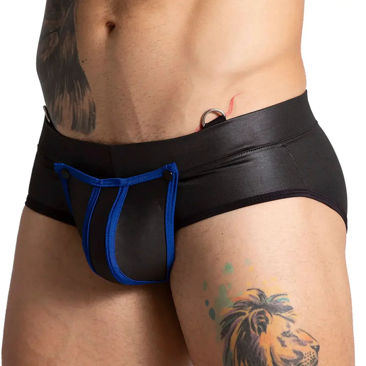 F Fetish Blue Brief by Gigo Underwear