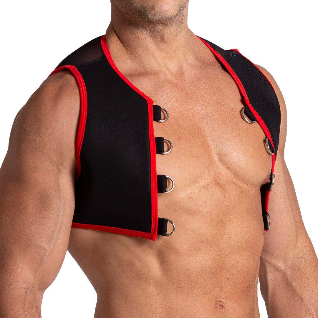 F FETISH RED HARNESS - Gigo Underwear & MensWear