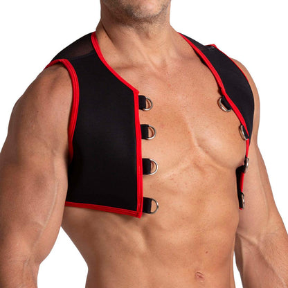 F FETISH RED HARNESS - Gigo Underwear & MensWear