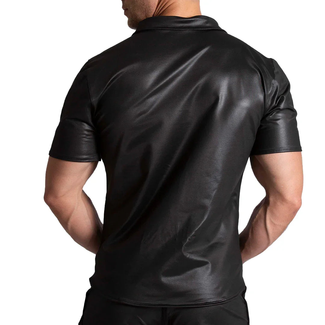 F Fetish Shirt front view by Gigo Underwear