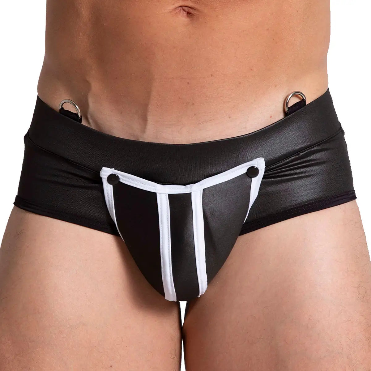 F FETISH WHITE BRIEF