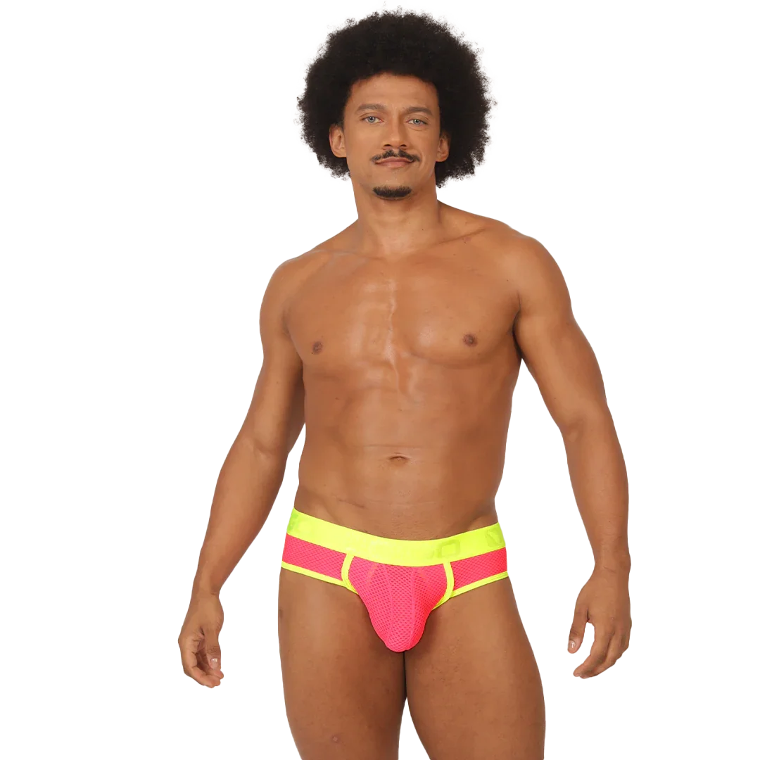Feeling Candy Brief on model by Gigo Underwear