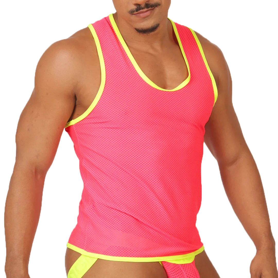 Feeling Candy Tank front view by Gigo Underwear