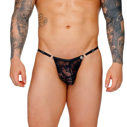 Female Black Gstring by Gigo Underwear