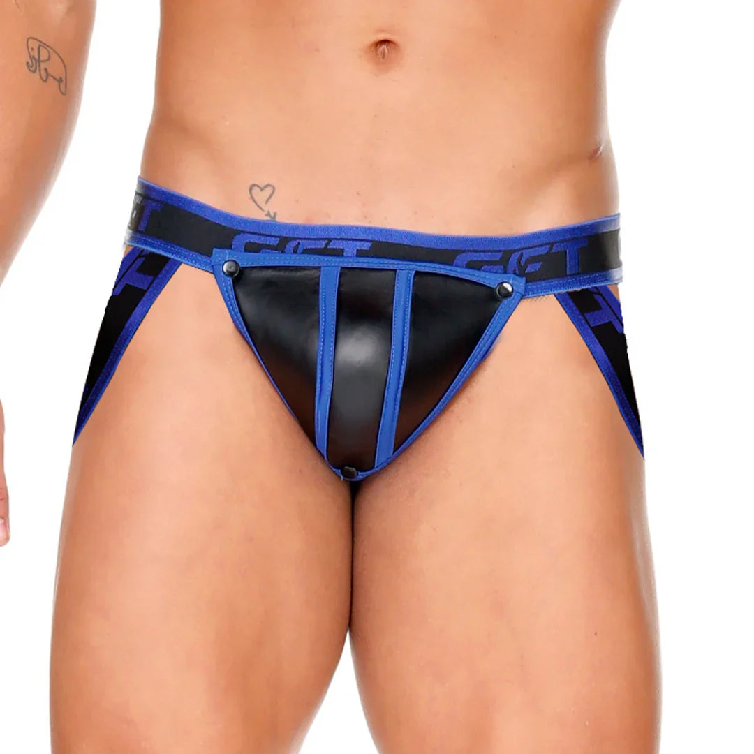 Fetish Blue Jockstrap by Gigo Underwear