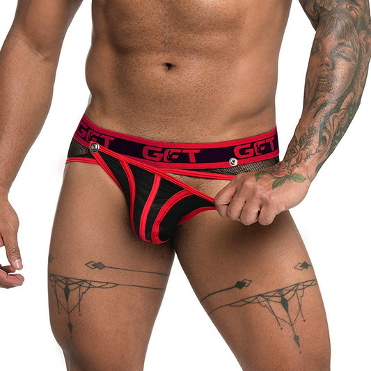 FETICHE RED BRIEF JOCKSTRAP - Gigo Underwear & MensWear