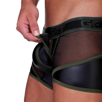 FETISH GREEN TRUNK - Gigo Underwear & MensWear