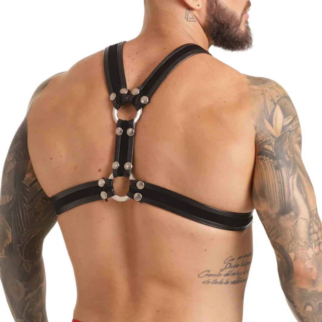 Fetish Harness back view by Gigo Underwear