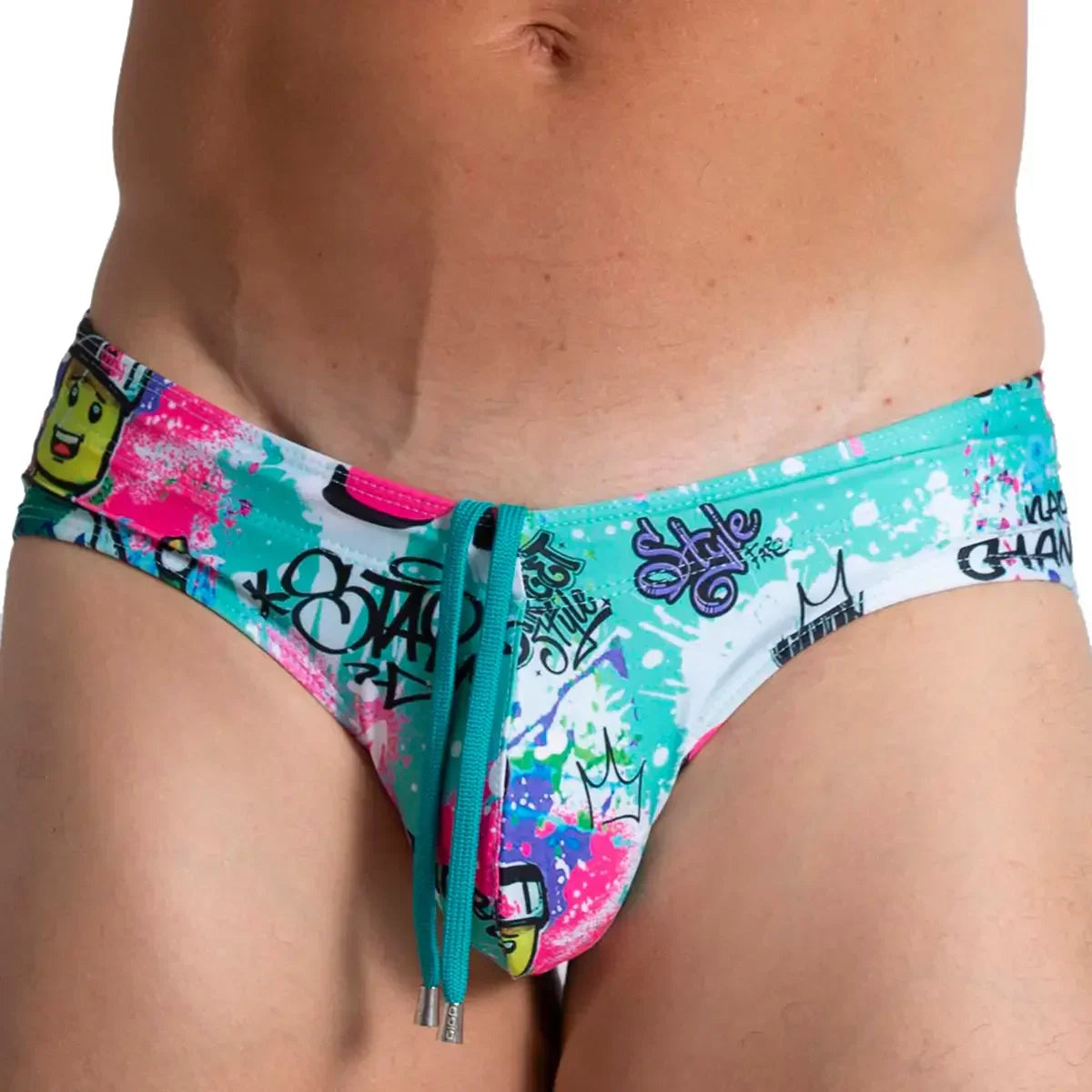 Figure Swim Brief back view by Gigo Underwear