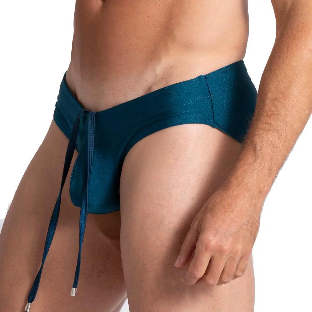 FLASHING GREEN SWIM BRIEF - Gigo Underwear