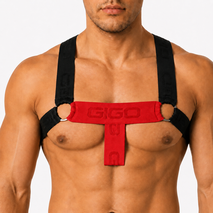 Flux Red Harness by Gigo Underwear