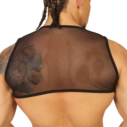 Forest Vest Harness back view by Gigo Underwear