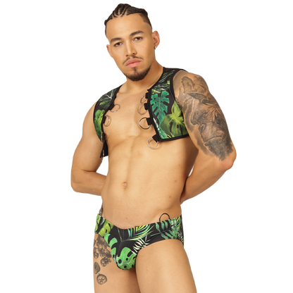 FOREST VEST HARNESS - Men's Fetish Harness with Bold Design