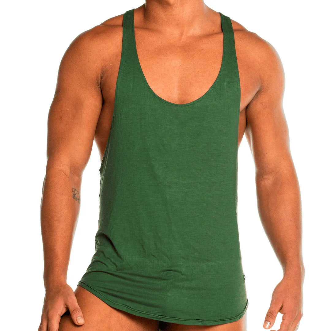 Forever Green Tank by Gigo Underwear