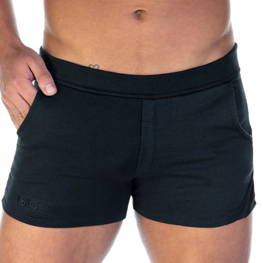 FOREVER HEAVY BLACK BLACK SHORT