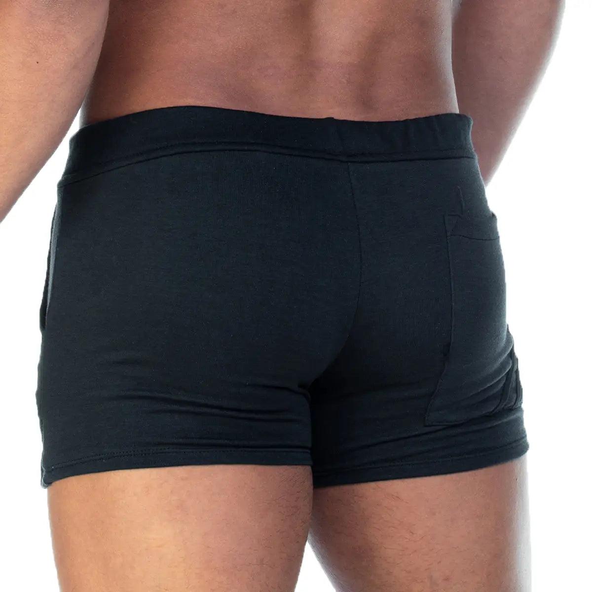 FOREVER HEAVY BLACK BLACK SHORT - Gigo Underwear