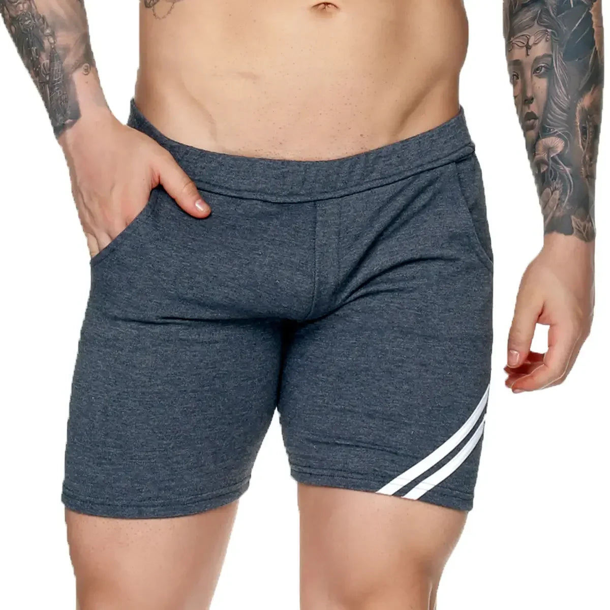 Forever Long Gray Short by Gigo Underwear