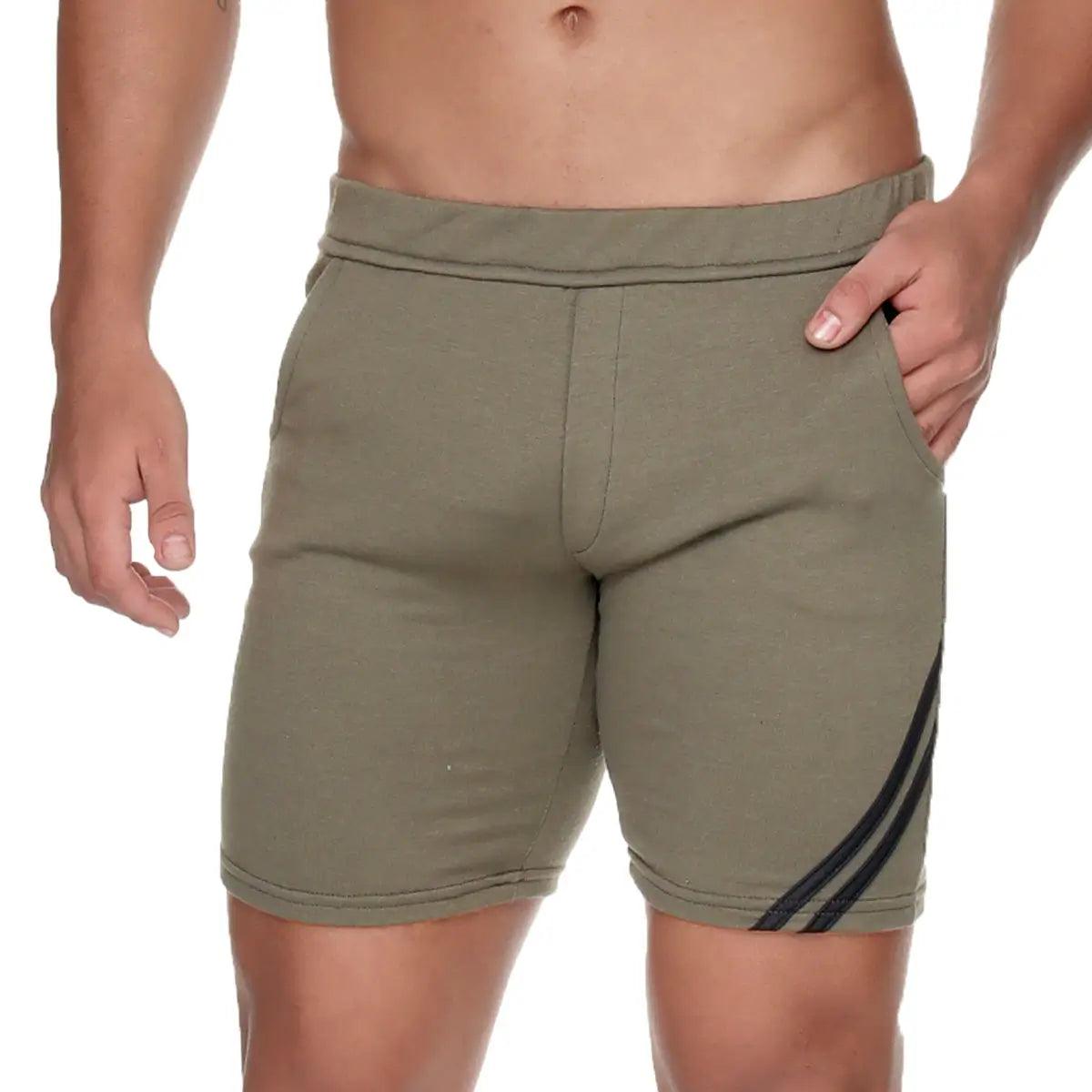 FOREVER LONG GREEN SHORT - Gigo Underwear