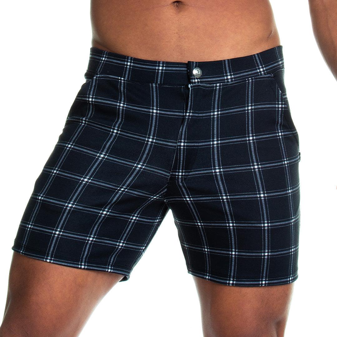 FORMAL BLACK SQUARE SHORT - Gigo Underwear